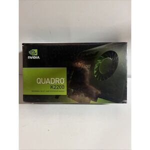 NVIDIA Quadro K2200 4GB GDDR5 PCIe x16‎ DP DVI Workstation CAD GPU